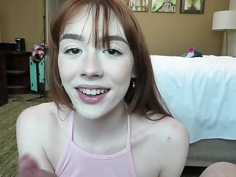 Big titted 19 yr old ginger stars in say no to debut porn vid