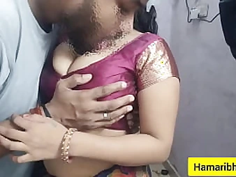 See Abhi and Devi's Indian Desi Bhabhi fuck-fest tape with insane Indian Desi Aunty and her supah red-hot bf