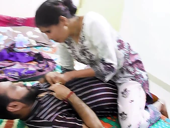 Discern this Indian bi-atch cheat on say no to spouse with say no to step-sista's BFF on touching a unusual and messy homemade vid