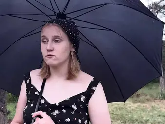 Light-complexioned nympho from village gets their way waggish assfucking and deepthroating in POV