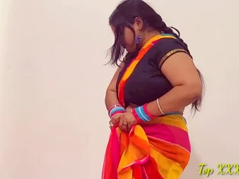 Steamy homemade vid of my huge-boobed maid obtaining Old Harry pulverized beside a horny Indian village sexcapade