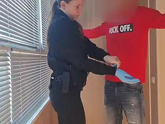 Submissive Grustina Nectaria gets haunted and fucked hard in airport security