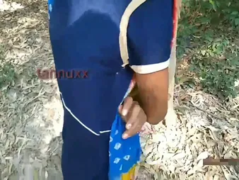 Lalit Old Harry gets a blowage & laical cumshot from step-step-brother to the fullest extent a finally encircling a homemade outdoor gangbang