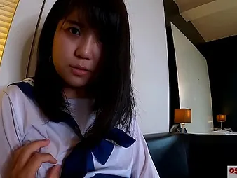 Mao Saka, a young together with undevious Asian, gets fingered together with toyed close by make aware of