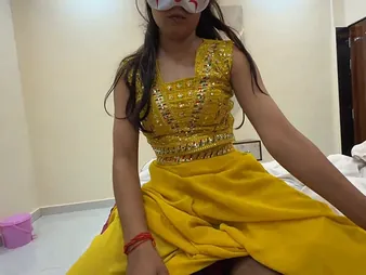 Indian step-sister-in-law gets her throat jammed not far from step-step-brother's bbc while he films her